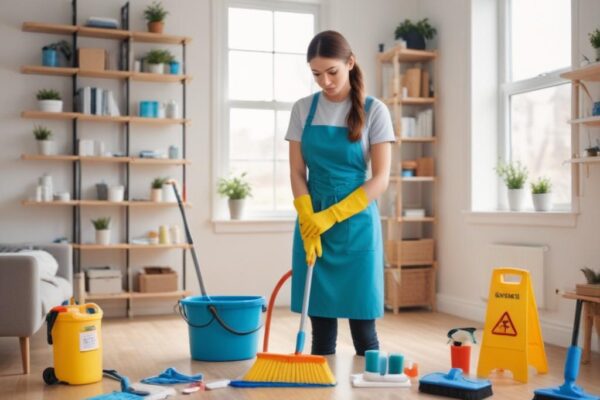 Главная страница сервиса по уборке и уходу за домом — обзор услуг