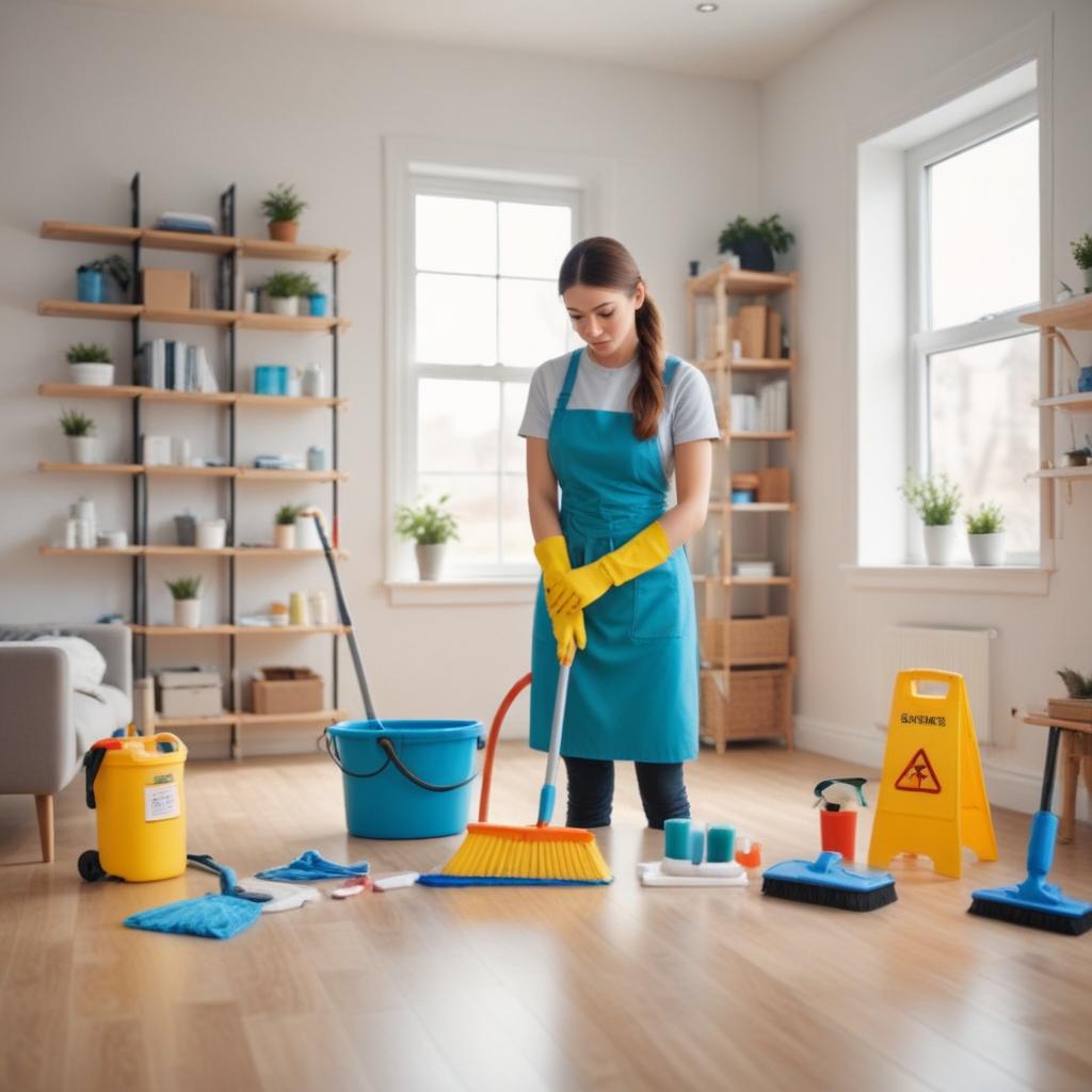 Главная страница сервиса по уборке и уходу за домом — обзор услуг